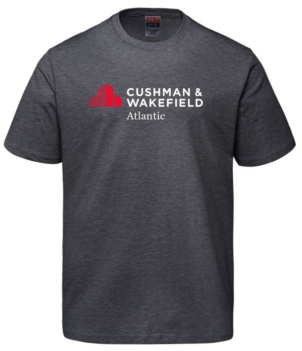 CW Atlantic - Charcoal Heather Grey Parkour T-Shirt (Full Chest)