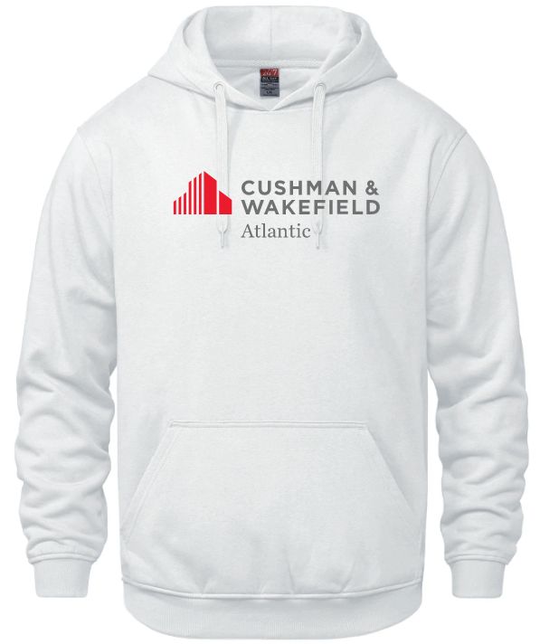 CW Atlantic - White Vault Hoodie (Full Chest)