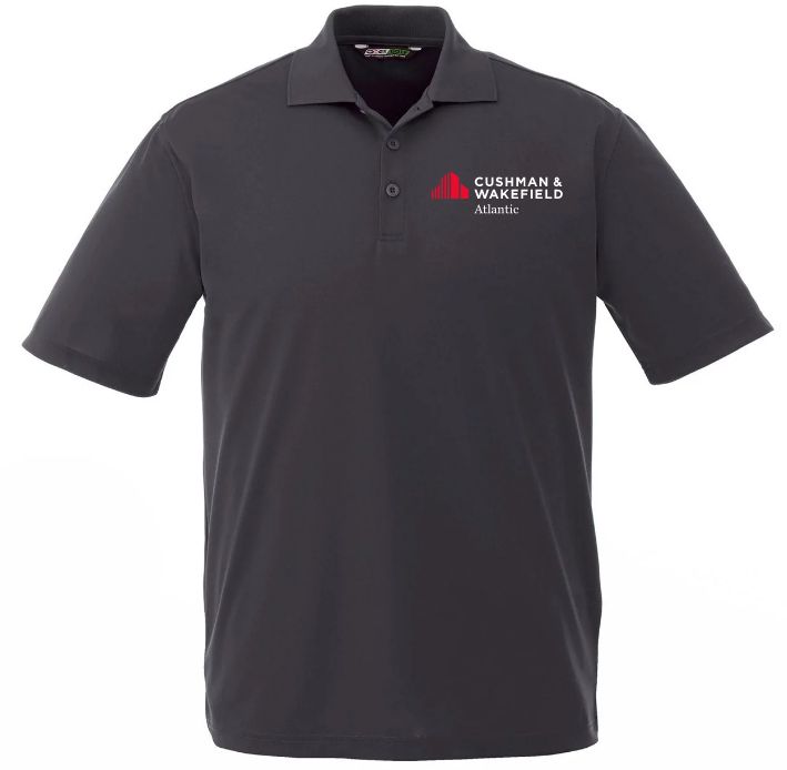 CW Atlantic - Charcoal Heather CSW Elite Polo (Left Chest)