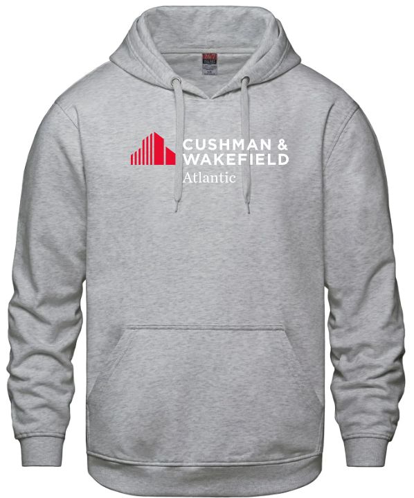 CW Atlantic - Athletic Heather Grey Vault Hoodie (Full Chest)