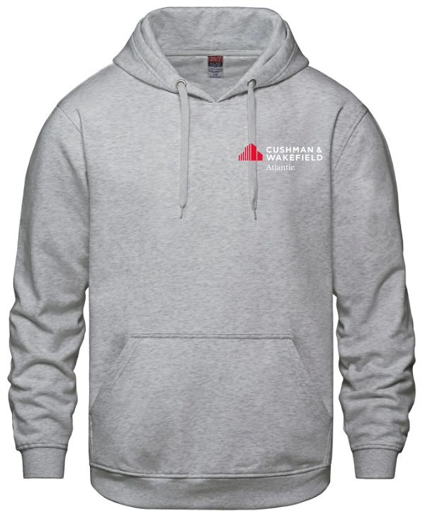 CW Atlantic - Athletic Heather Grey Vault Hoodie (Left Chest)