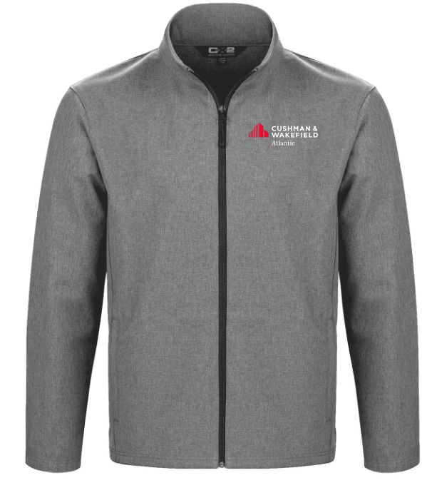 CW Atlantic - Silver Cadet Soft Shell Jacket (Left Chest)