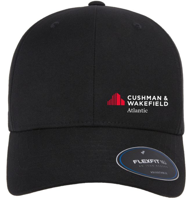 CW Atlantic- Black Flexfit Adjustable Cap