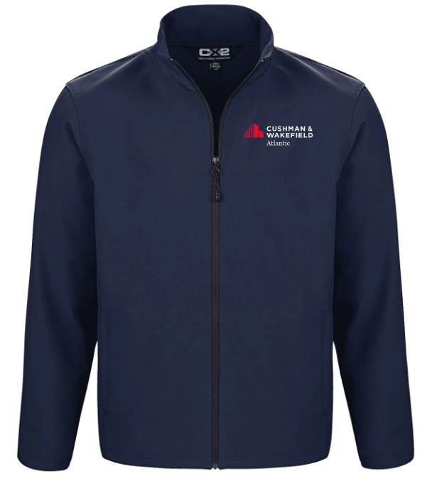 CW Atlantic - Navy Cadet Soft Shell Jacket (Left Chest)