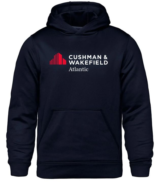 CW Atlantic - Navy Endurance Performance Hoodie (Full Chest)