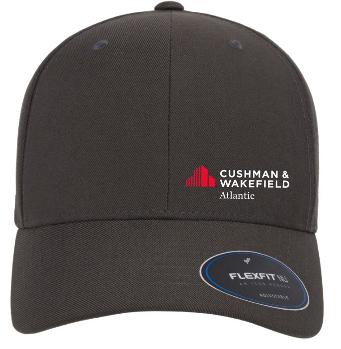 CW Atlantic- Charcoal Flexfit Adjustable Cap