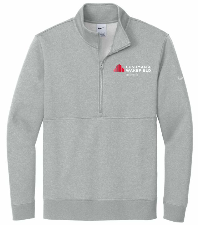 CW Atlantic - Dark Heather Grey Nike 1/2 Zip Sweatshirt