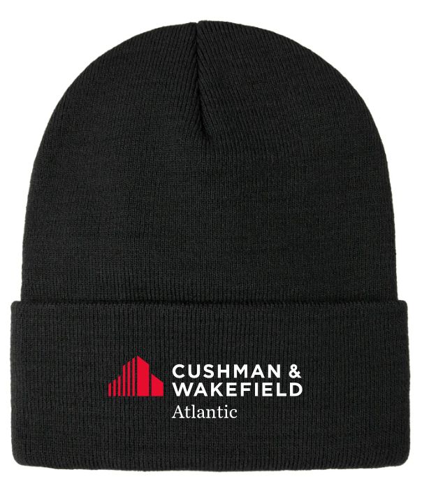 CW Atlantic- Black Cuff Beanie