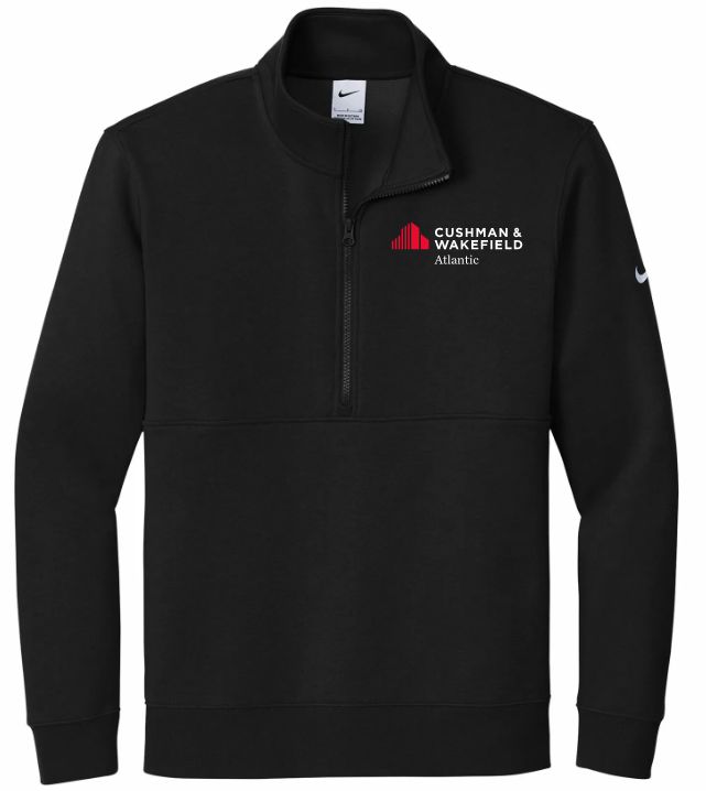 CW Atlantic - Black Nike 1/2 Zip Sweatshirt