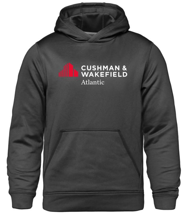 CW Atlantic - Grey Endurance Performance Hoodie (Full Chest)