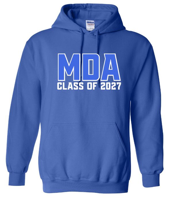 Marine Drive Academy - Royal Blue MDA Class of 2027 Hoodie