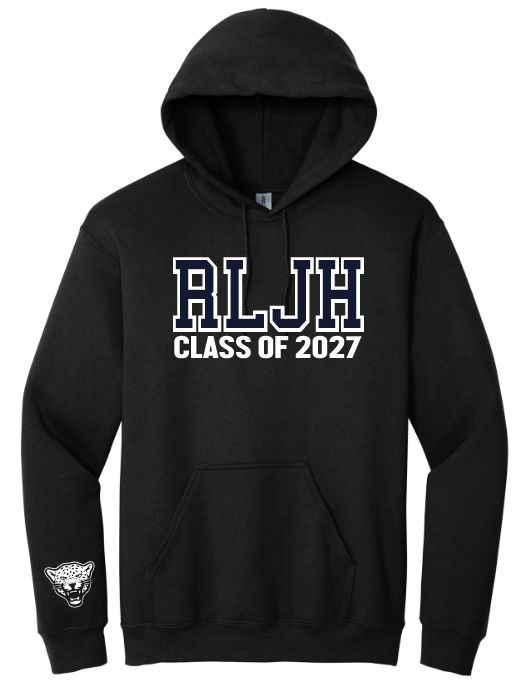Rocky Lake Junior High - Black RLJH Class of 2027 Hoodie
