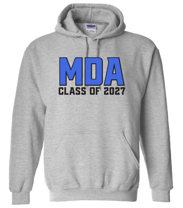 Marine Drive Academy - Sport Grey MDA Class of 2027 Hoodie
