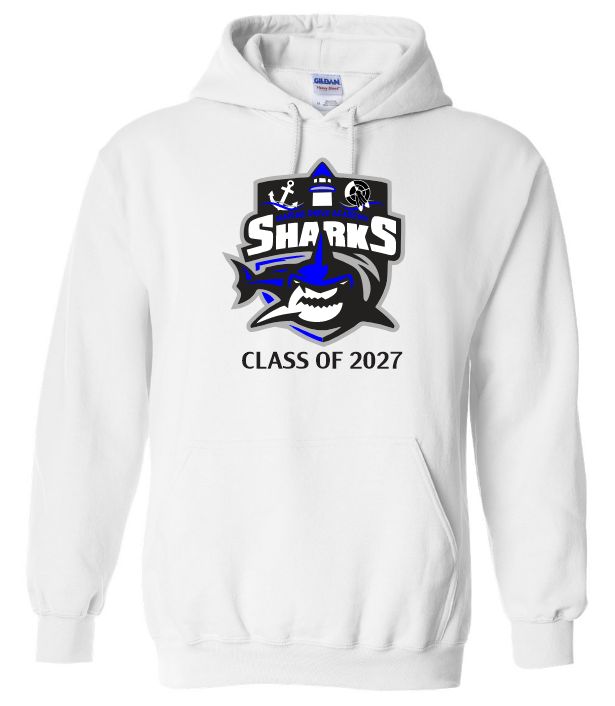 Marine Drive Academy - White Marine Drive Academy Class of 2027 Hoodie