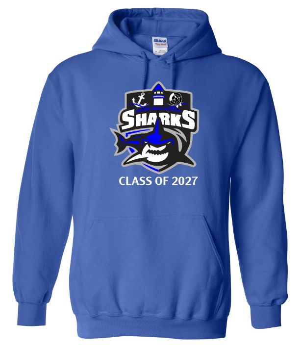 Marine Drive Academy - Royal Blue Marine Drive Academy Class of 2027 Hoodie