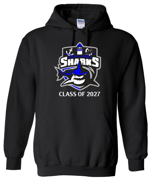 Marine Drive Academy - Black Marine Drive Academy Class of 2027 Hoodie