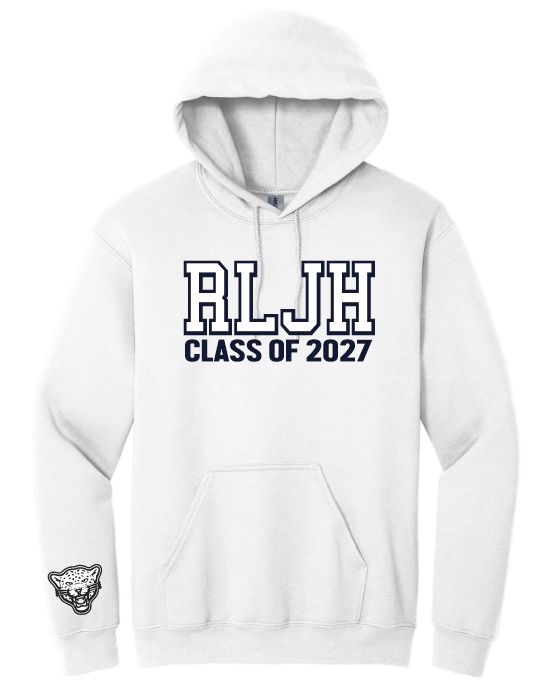 Rocky Lake Junior High - White RLJH Class of 2027 Hoodie