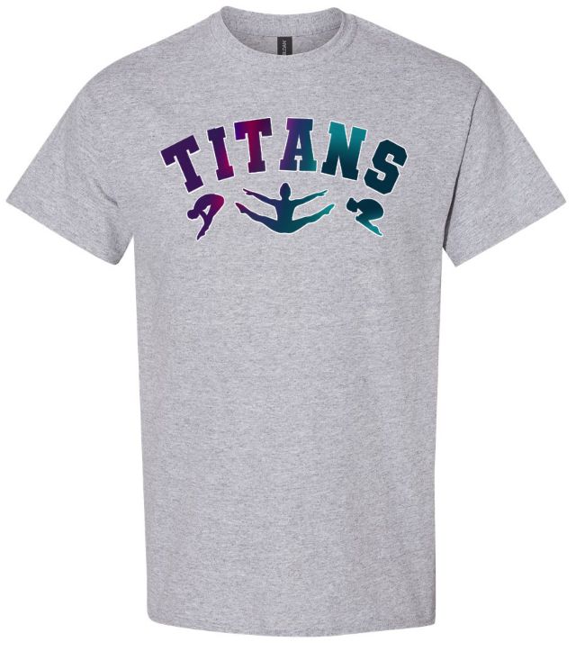Titans Gymnastics &amp; Trampoline - Sport Grey Titans Arch T-Shirt