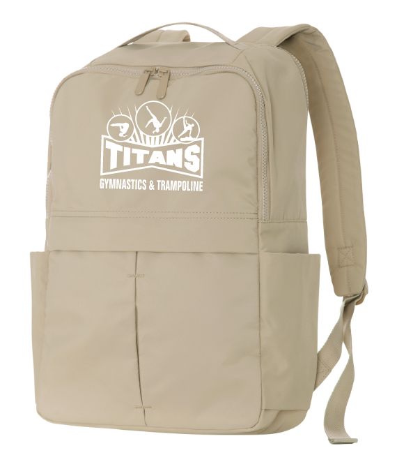 Titans Gymnastics &amp; Trampoline - Sahara Titans Logo Matte Backpack