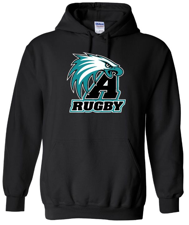 Auburn High - Black Auburn Rugby Hoodie (Full Chest)