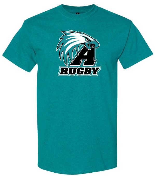 Auburn High - Antique Teal Auburn Rugby T-Shirt