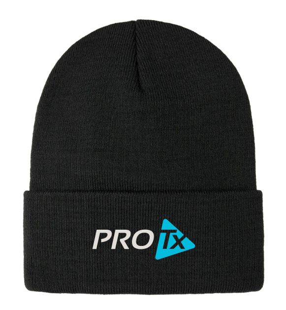 ProTX -  Black Cuff Beanie