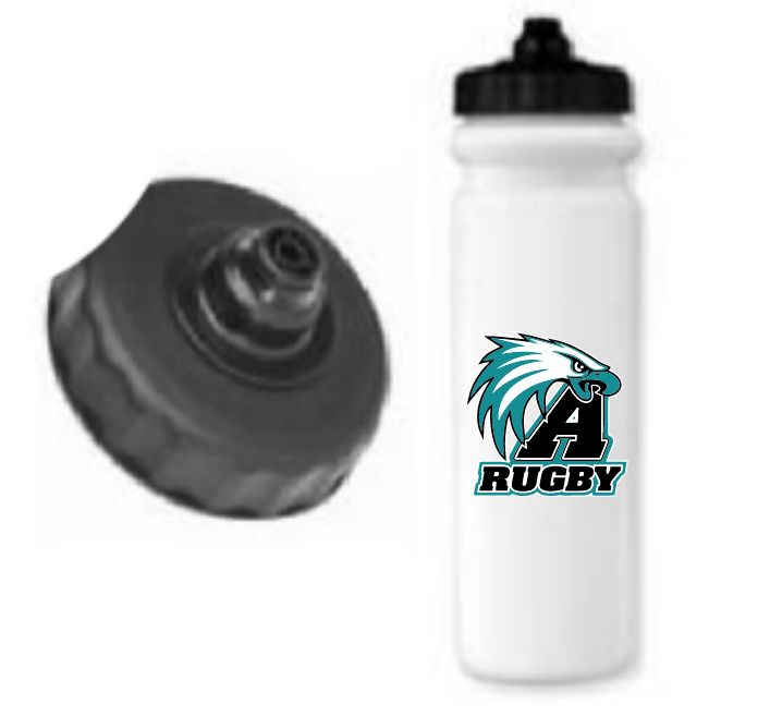 Auburn High - White Auburn Rugby Squeeze Bottle