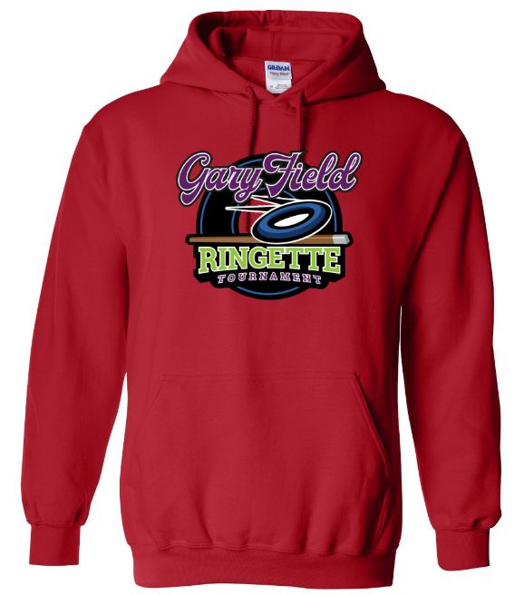Gary Field Ringette Tournament - Red Hoodie (Full Chest)
