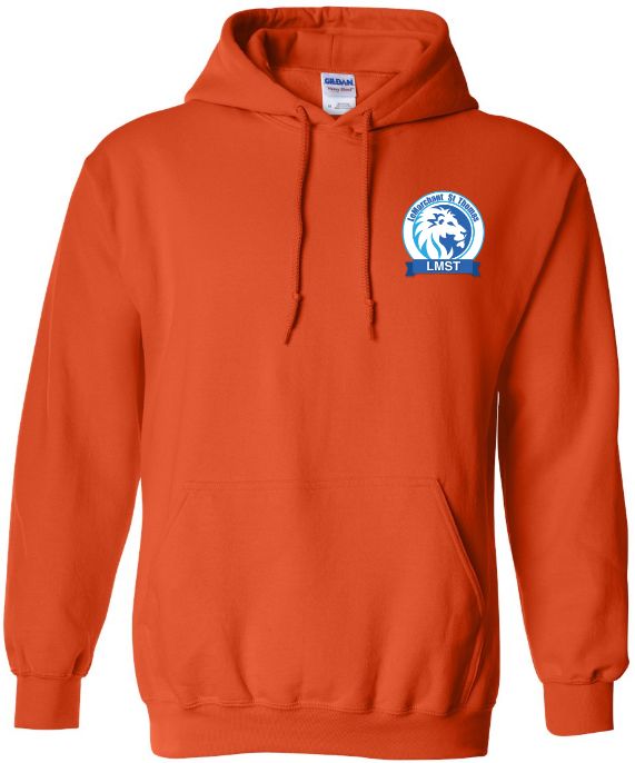 LeMarchant - St. Thomas Elementary - Orange LMST Hoodie (Left Chest)