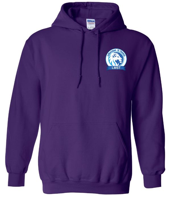 LeMarchant - St. Thomas Elementary - Purple LMST Hoodie (Left Chest)