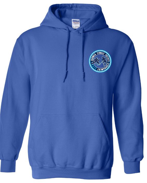 SEDMHA Female Hockey Tournament - Royal Blue SEDMHA Hoodie (Left Chest)