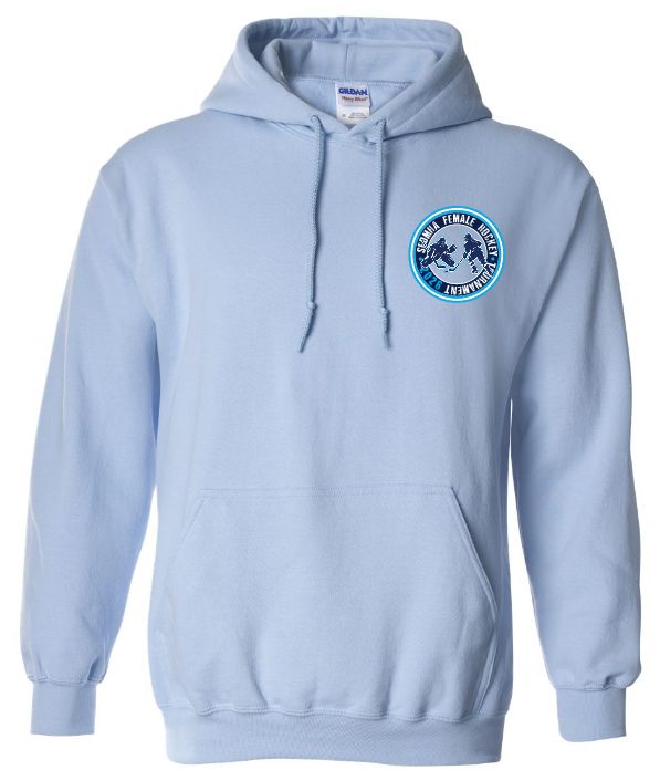SEDMHA Female Hockey Tournament - Light Blue SEDMHA Hoodie (Left Chest)