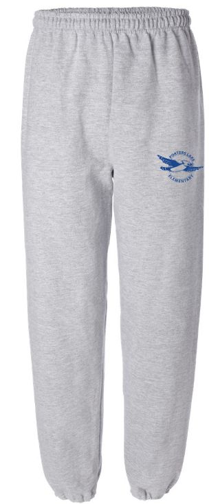 Porters Lake Elementary School - Sport Grey Sweatpants