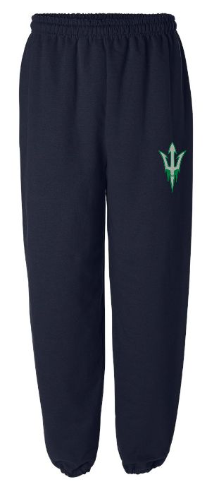 Island View High School - Navy Hockey Trident Sweatpants