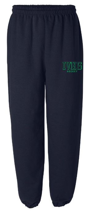 Island View High School - Navy IVHS Hockey Sweatpants