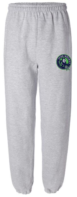 Island View High School - Sport Grey IVHS Devils Hockey Sweatpants
