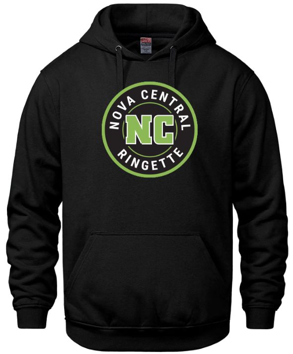 Nova Central Ringette - Black Nova Central Ringette Vault Hoodie (Full Chest)