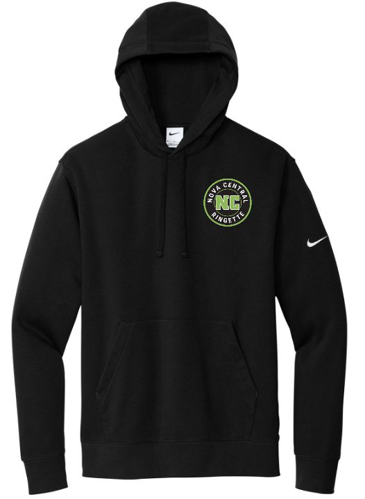 Nova Central Ringette - Black Nike Nova Central Ringette Hoodie (Left Chest)