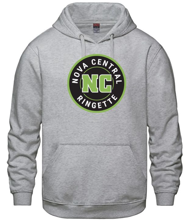 Nova Central Ringette - Athletic Grey Nova Central Ringette Vault Hoodie (Full Chest)