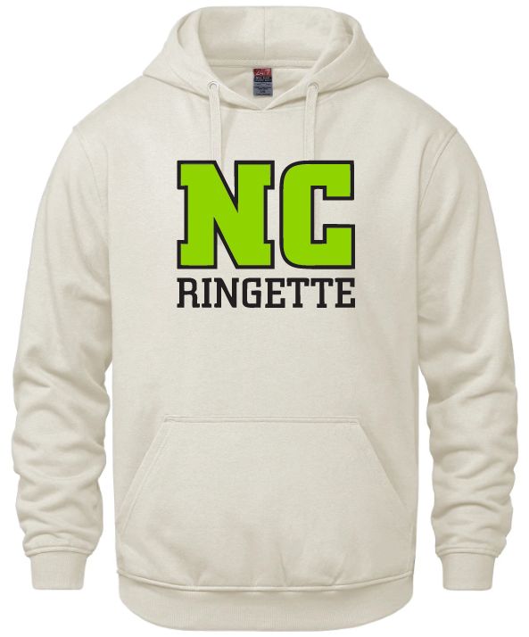 Nova Central Ringette - Ivory NC Ringette Vault Hoodie (Full Chest)