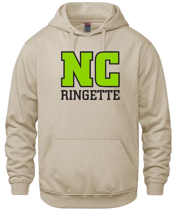 Nova Central Ringette - Sand NC Ringette Vault Hoodie (Full Chest)