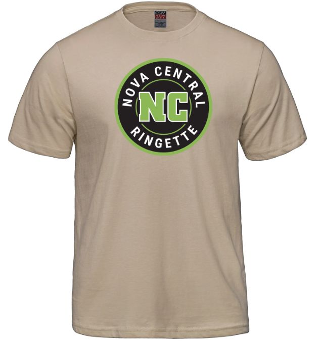 Nova Central Ringette - Sand Parkour Nova Central Ringette T-Shirt (Full Chest)