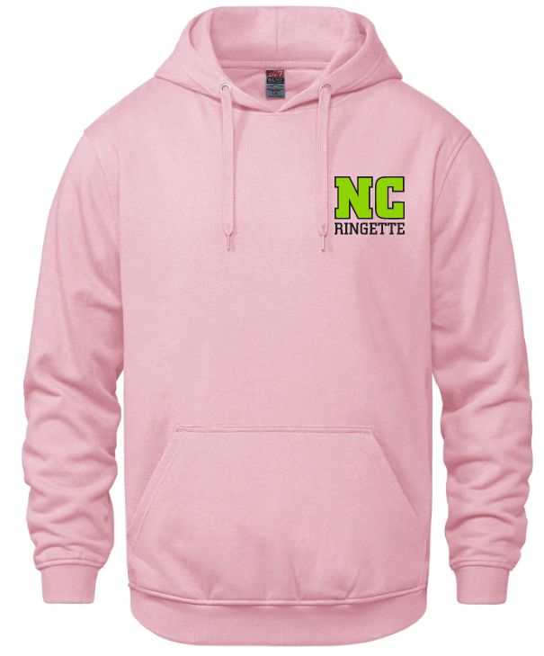 Nova Central Ringette - Pink NC Ringette Vault Hoodie (Left Chest)