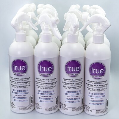 true™ Disinfectant 500ml spray bottle
(box of 12)