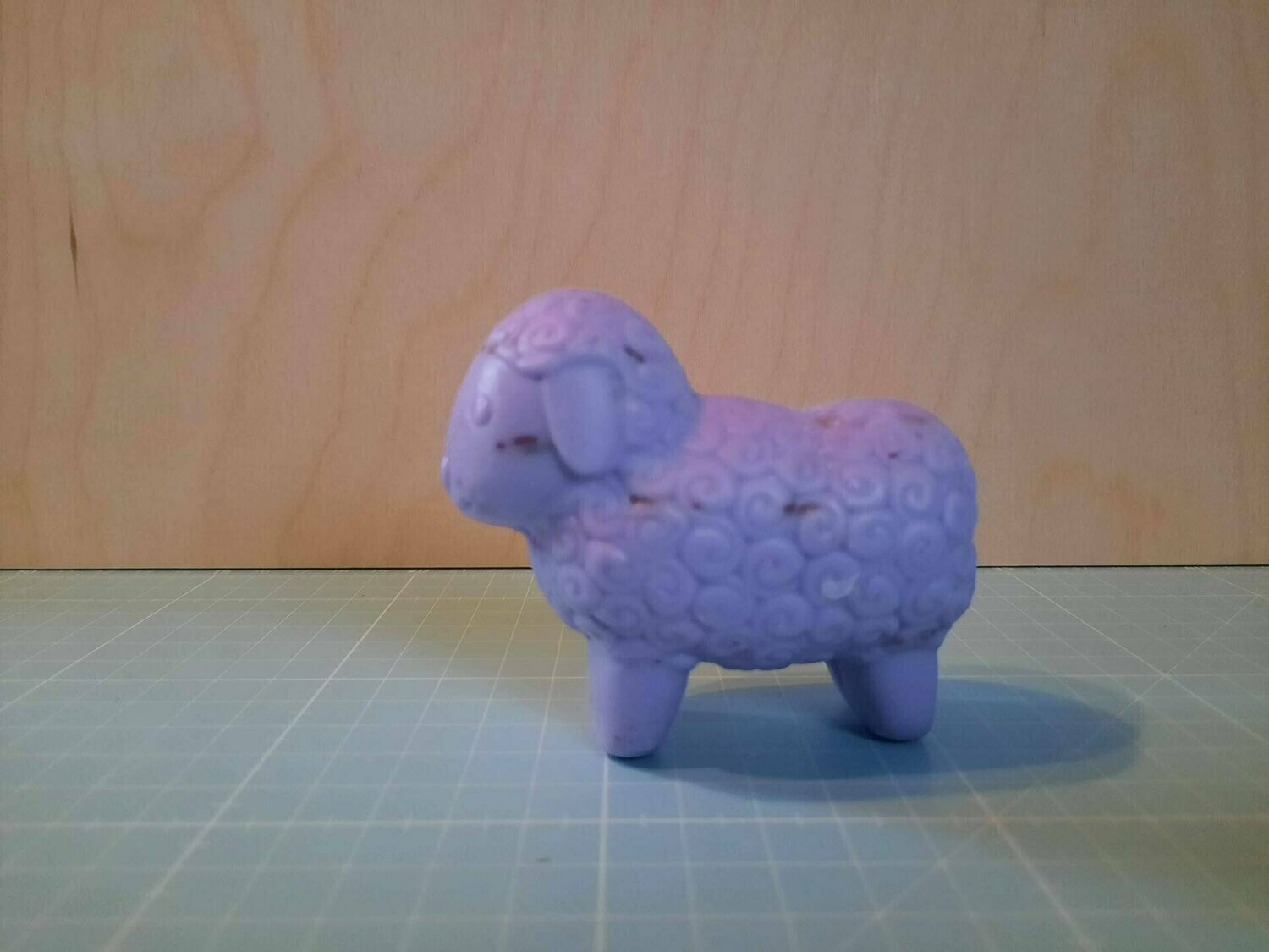 100g Schafmilchseife mit Lavendel, Schafform