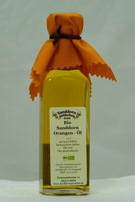 0,1l Bio Sanddorn Orangen Öl