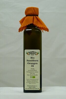 0,25l Bio Sanddorn Orangen Öl