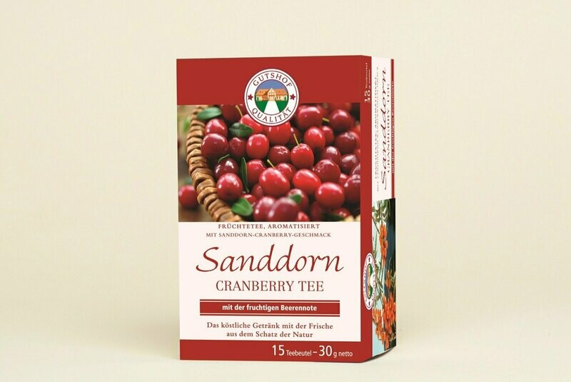 Aufgußbeutel Früchtetee Sanddorn Cranberry Aufgußbeutel Früchtetee Sanddorn Cranberry