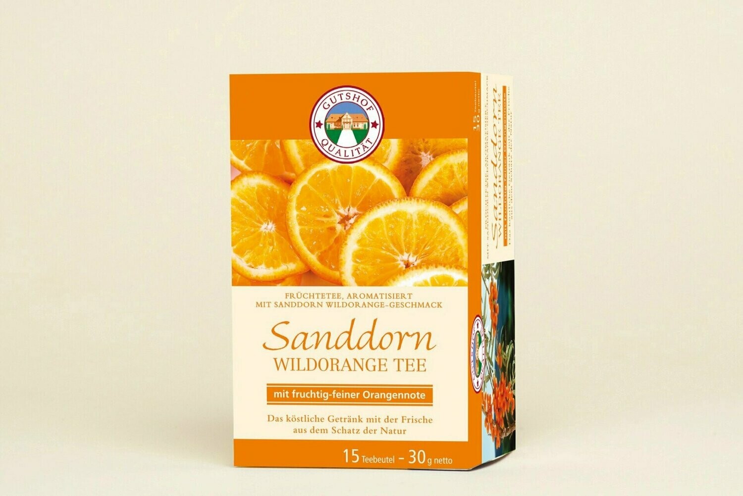 Aufgußbeutel Sanddorn Wildorange