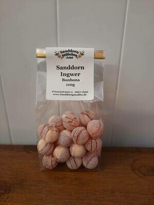 110g Sanddorn Ingwer Bonbons